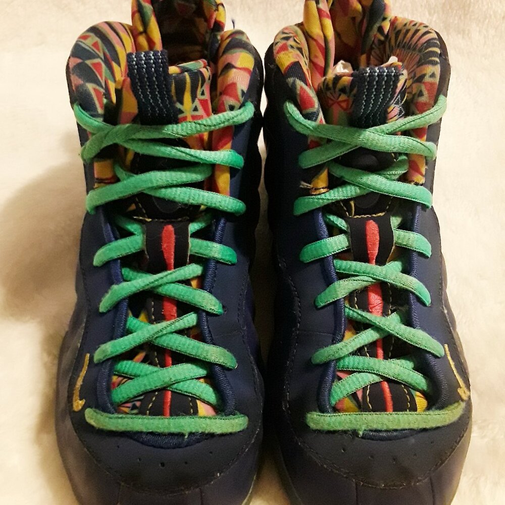 Nike Kids Little Posite One TD Kaleidoscope Sneakers